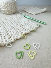 Load image into Gallery viewer, Heart Stitch Markers for Crochet
