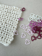 Load image into Gallery viewer, Heart Stitch Markers for Crochet
