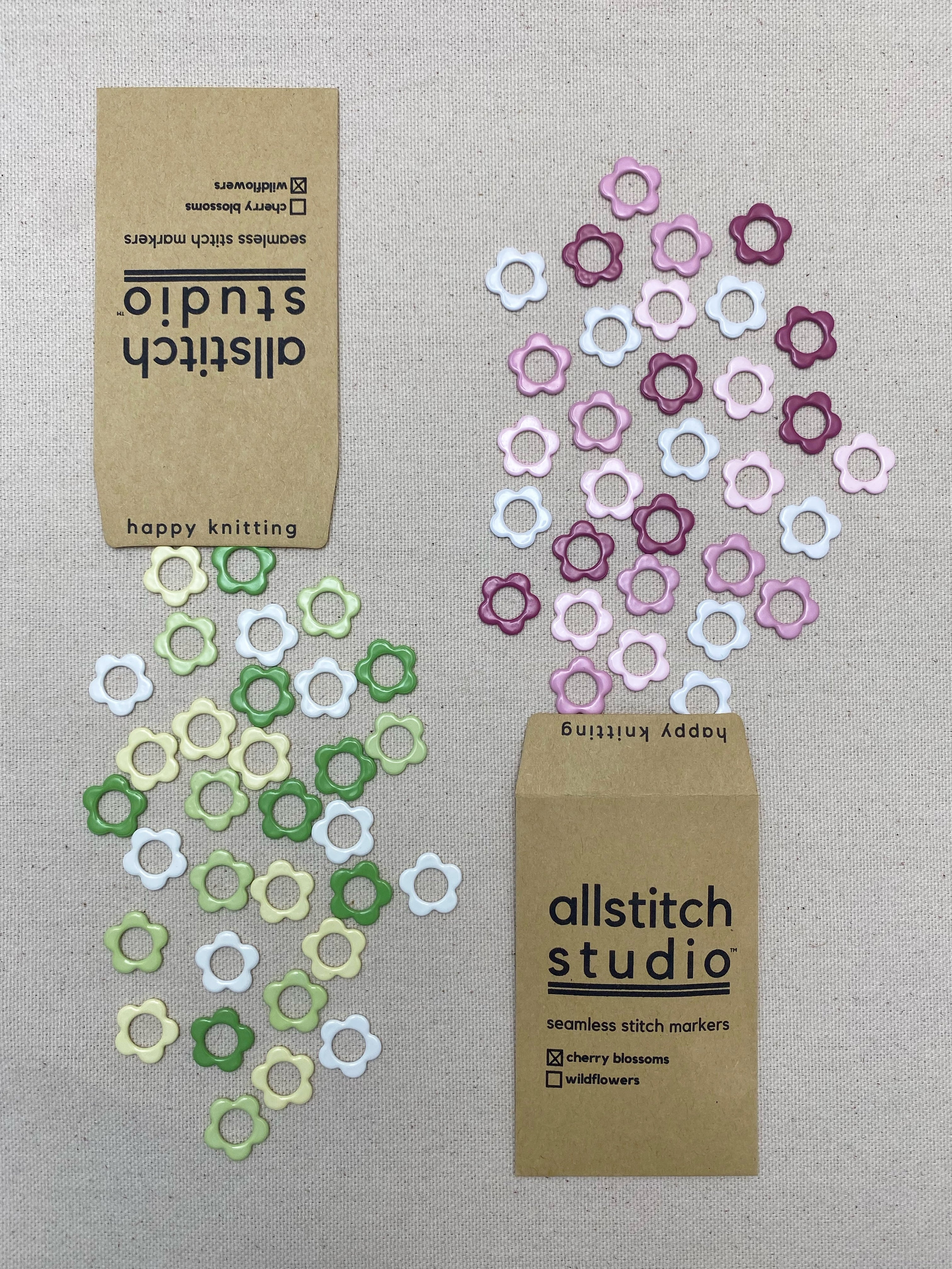 Large Flower Stitch Markers